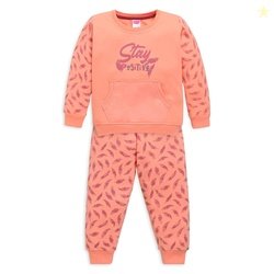 LuvLap Baby Girls Full Sleeve Sweatshirt & Pyjama Set Pack of 1