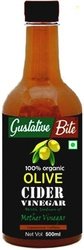 GustativeBite Organic Olive Cider Vinegar with Mother of Vinegar ...mo