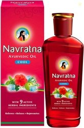 Navratna Ayurvedic cool oil unique combination of sleeplessness &...mo