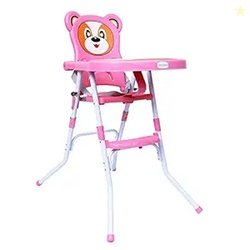 1st Step 2 in 1 Convertible High Chair Cum Booster Seat (Pink)