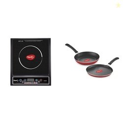 Pigeon by Stovekraft Cruise 1800 watt Induction Cooktop (Black) & Alum