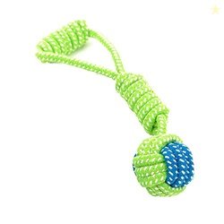 Dogista Durable Big TUG Knotted Cotton Rope Toys for Teeth Cleaning an
