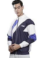 The Indian Garage Co Men Regular Fit Colorblocked Wind Cheater