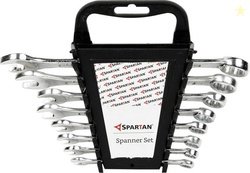 Spartan SPA_SPANpk8/ Carbon Steel Combination Spanner (Silver, Se...mo