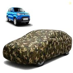 Sulfar 100% Waterproof Car Body Cover Compatible with Mirror for Marut