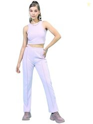 Tokyo Talkies Womens Crop Top With Trouser