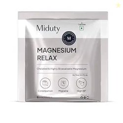 Miduty Chelated Magnesium Bisglycinate - 1000mg Supplement For Muscle