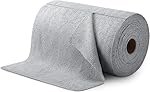 Microfibre Cleaning Cloth Roll, 25 x 25 cm, Grey, Multipurporse Cleaning Uses Pack of 20, Quick Tear-Away Design