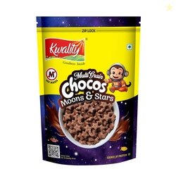 Kwality Multigrain Chocos Moons and Stars 375g | Delicious Breakfast C