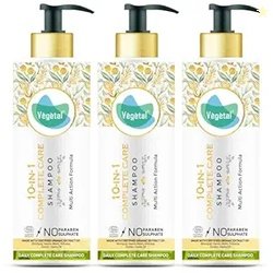 Vegetal 10-in-1 Complete Care Shampoo, Organic, Paraben-Sulphate Free,