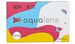 Aqualens 10H Monthly Disposable Contact Lenses – (6 Lens/Box) (-4.00)