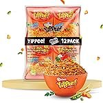 Sunfeast YiPPee! Magic Masala, Long, Non-Sticky Instant Noodles | With Real Vegetables 12 in 1 Pack | 720 gram/840g/ 871.2 (12 unit *72.6)(weight may vary)