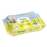 Bumpers Moisturising 99% Water Baby Wipes with Lid, Aloe Vera & Vitamin E | Extra Thick & Moist | Alcohol & Paraben free | pH balanced & Hypoallergenic | 72 Counts