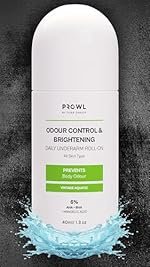 PROWL by Tiger Shroff 6% AHA BHA Mandelic Acid Underarm Roll On For Man | Brightens Dark Underarms | Long Lasting Antiperspirant Odour Control Rollon | Non-Sticky | Vintage Aquatic, 40ml
