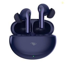 itel Buds Ace ANC TWS Earbuds w/ 25dB ANC, 50Hrs Playtime, AI ENC, 10m