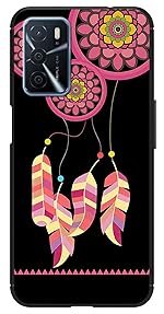 Solimo Mobile Case Rubber Pouch for Oppo A16 (SOLOPPOA16CF0220_Multicolor)