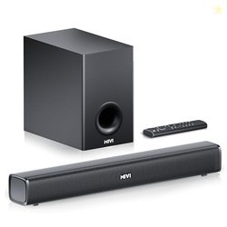 Mivi Fort Hip-Hop 1000 Soundbar | 180 Watts Home Theater Speaker | 2.1