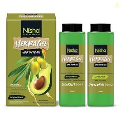 Nisha Herba Care Hair Colour & Beard Colour Gel 200ml (100ml Colorant