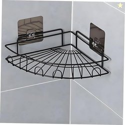 Boniry Metal Bathroom Organiser Without Drill Bathroom Rack Self Adhes