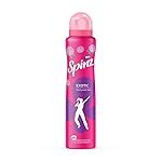 SPINZ Exotic Perfumed Deo For Women With Bulgarian Rose Fragrance For Long Lasting Freshness & 24 Hours Protection From Odour Causing Bacteria, 200ml