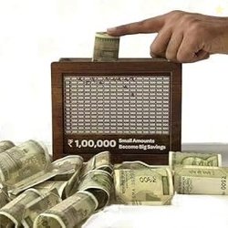 Pavlik Wooden Money/Piggy Bank, Money Box, Coin Box with Carved Design