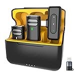 UTECTION by VOOK Wireless Mic with AI Noise Cancellation â Clip-On Collar Mic for iPhone & Android | 40H Battery, 30m Range, Type-C Charging | Mic Wireless for YouTube, Vlogging & Video Recording