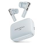 Boat Nirvana Ivy, 50dB Hybrid ANC, 360Âº Spatial Audio, Dynamic Head Tracking,Fast Charge,App Support, 50HRS Battery, v5.3 Bluetooth Earbuds, TWS Ear Buds Wireless Earphones with mic (Quartz Cyan)