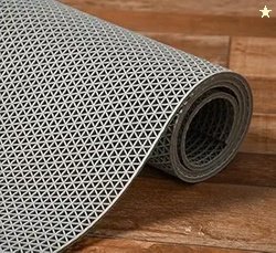 Purav Light Waterproof Rubber Mat with Holes for Bathroom Floor Anti S