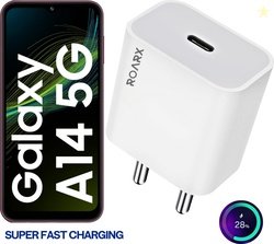 RoarX 25 W Supercharge 3 A Wall Charger for Mobile (White)
