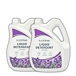 Liquid Detergent for Clothes, Deep Cleaning Fabric Wash Liquid with Strong Stain Removal, Safe for Front Load & Top Load Machines, Hand Wash, Gentle on Fabrics (2, Lavender)
