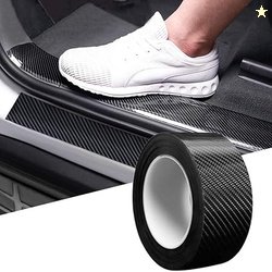 ABS Car Door Entry Guard, Anti-Collision Adhensive Protector Tape, Scr