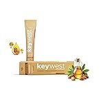 Keywest Professional Hair Color Tube, No. 3 Dark Brown – 80gm (Ammonia Free) | 2in1 Formula Hair Color + Hair Spa | Enriched with Organic Argan Oil
