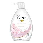 Dove Refreshing Sakura Blossom Body Wash with Himalaya Pink Salt for Replenished Skin, 1L
