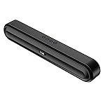 Boat Aavante Bar 490 10W Signature Sound, Dual Full-Range Drivers,7 HRS Battery, Built-in Mic,2.0 CH, TWS Feature,Multi Connect, Bluetooth Sound Bar, Soundbar Speaker (Classic Black)