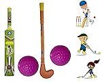 Prime Toys for Boys and Girls (Multicolour Cricket Set)