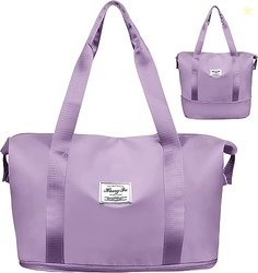 JIALTO Foldable Lightweight Waterproof Travel Duffel Hand Bag - Large