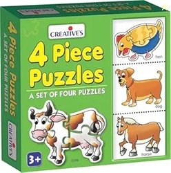 Creative Educational Aids - 4 Piece Puzzles
