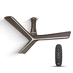 Havells Inveno LX 1200 mm BLDC Ceiling Fan|ABS Aerodyanamic Blades|Telescopic Canopy|Timer, Breeze,Sleep,MOP Modes|Reverse Feature|100% Copper Wire Motor|Free Installation|2Yr Warranty(Satin Brown)