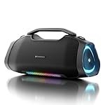 Zebronics 2026 Launch 75W Bluetooth Speaker, Upto 5Hrs Playback, Dual 78mm Drivers, 101mm Subwoofer, Dual Passive Radiators, RGB Modes, 6.3mm Mic Input, TWS, BT v5.3, Type-C (Sound Feast 550)