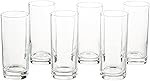 Solimo Glass Set (275ml, Transparent) – Set of 6
