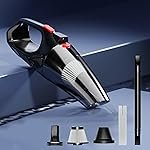 GoMechanic Wireless Portable Vacuum Cleaner for Home and Car – 120 Watts Motor High Suction Power 5500PA – Dust Cleaner for Pet Hair, Sofa – Cordless Mini Vacuum Cleaner – HEPA Filter (GMA_VC_006)