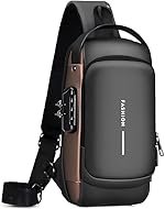 Waterproof Polyester Crossbody Sling Bag, Anti Theft Chest Backpack for Men & Women, College Bag, Shoulder Travel Backpack for Outdoor Work Backpack