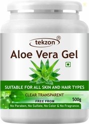 tekzon Pure Natural Aloe Vera Gel (500 Gram ) - Ideal for Skin Tr...mo