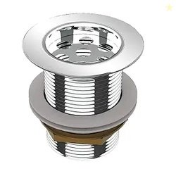 Plantex Stainless Steel Kitchen Sink Waste Coupling 3 inch Full Thread
