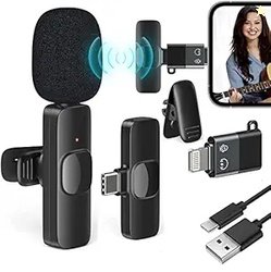 MVC ENTERPRICE 2.4GHz 2 in 1 K8 Wireless Microphone, Digital Mini Port