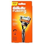 Gillette Fusion 5, Shaving Razor For Men | With Beard Shaping Back Blade | 5 Blades For Your Perfect Shave | Styling Back Blade For Your Perfect Beard Shape