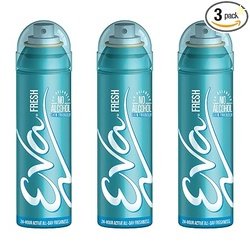 Eva Fresh+Fresh +Fresh Deo Spray 150 ml (Pack of 3)