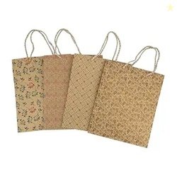 SWHF Stylish Printed Paper Gift Bags for Gifting, Return Gifts, Weddin