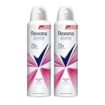 Rexona Advanced Protection Powder Dry | 0% Alcohol | 72H +MotionSense | For Women | 200 ML (Pack of 2)