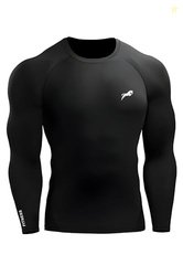 JUST RIDER Full Sleeve Compression T-Shirt - Athletic Base Layer Tight